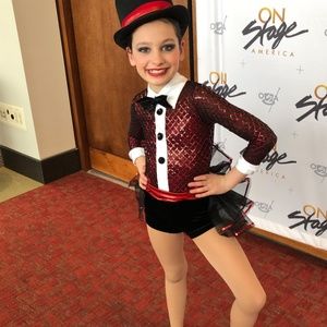 Dance Jazz Costume, Girls size Med